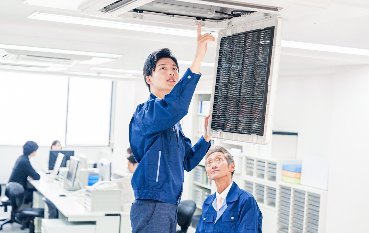エアコン施工写真